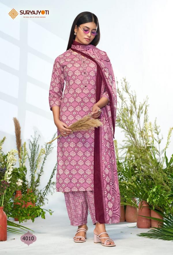 Suryajyoti Priyal Vol-4 – Kurti With Afghani Pant & Dupatta